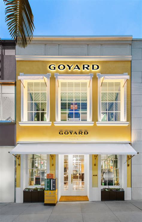 goyard rodeo drive opening|Goyard beverly hills.